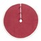 Dyno Dyno Red/White Dot Sherpa Edge Tree Skirt 48 in. 2488056-1 - alternate 1
